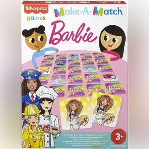 NEW Barbie Make-A-Match Game